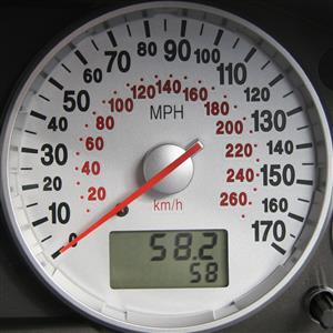 mile / (hour second)